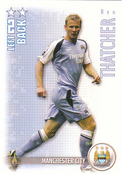 Ben Thatcher Manchester City 2006/07 Shoot Out #165